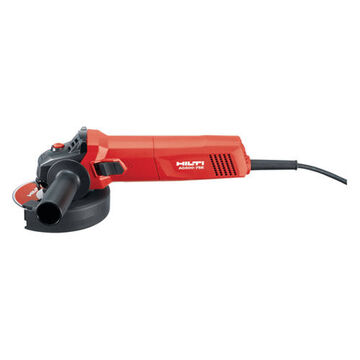 Corded Angle Grinder, 5 in Dia, M14 Shank, 120 V, Red