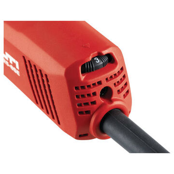 Corded Angle Grinder, 5 in Dia, M14 Shank, 120 V, Red