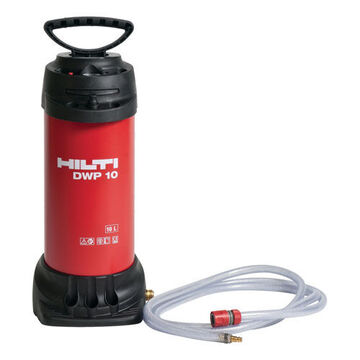 Water Supply Unit, 10 L Capacity, Steel, Red
