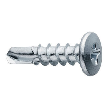 Standard Drywall Screw, 3/4 in lg, Truss Head, Zinc-Plated, Philips Drive