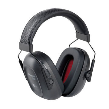 Casque antibruit passif, 24 dB, noir, sur le bandeau, ABS