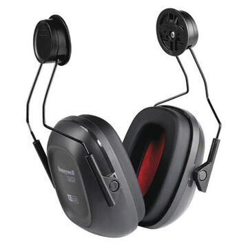 Passive Ear Muff, 24 dB, Black, ABS