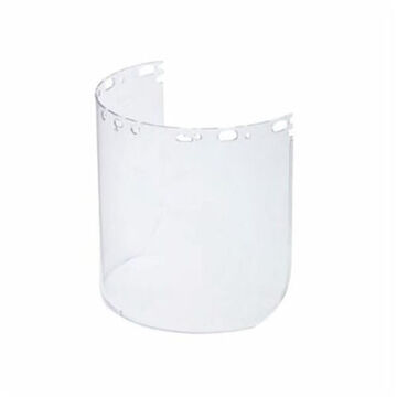 Écran facial, transparent, polycarbonate, 8-1/2 pouce ht, 15 pouce ht