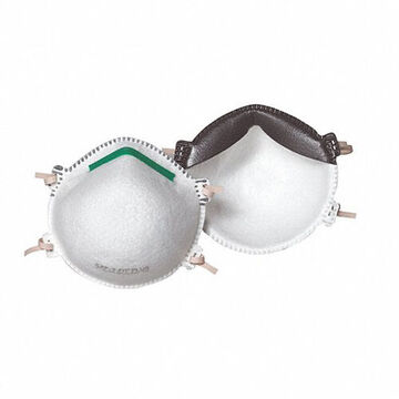Respirator Mask Disposable, Small, N95, Dual, Adjustable, White