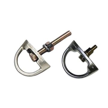 Anchor D-bolt, 400 Lb Capacity, 3-1/2 In Dia, Drop Forged Alloy Steel/416 Stainless Steel, 3-1/2 In Lg