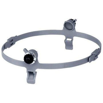 Adapter Headband Kit, Plastic, Gray