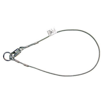Connector Anchorage Cable, 310 Lb Capacity, Alloy Steel, 6 Ft Lg