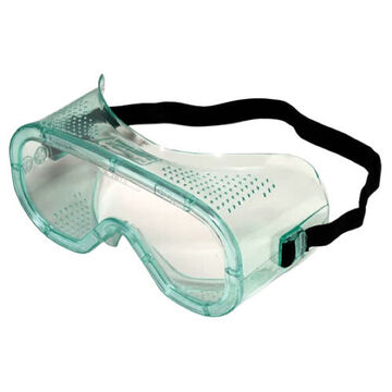 Safety Goggles Economy Impact, Universal, Uvextra Anti-fog, Clear, Wraparound, Green