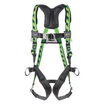 Harness, 400 lb Capacity, Green, Polyester