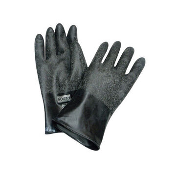 Gloves Hand Specific, Black, Butyl