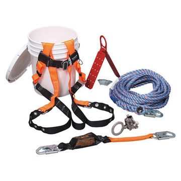 Roofer's Kit, Universal Size, 5/8 in x 50 ft, Orange