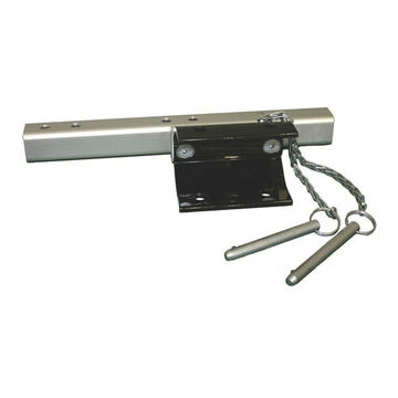 Bracket Assembly Portable, Powder Coated, 5000 Lb Tensile Strength, Aluminum, Silver