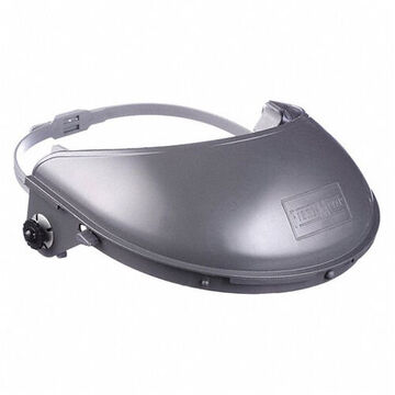Fixation pour casque de protection pour écran facial, norme ANSI Z87.1, plastique, gris