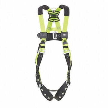 Harness Fall Arrest, 2xl, 420 Lb Capacity, Green, Polyester