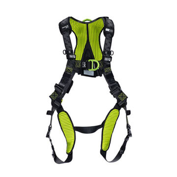 Harness, Universal, 420 lb Capacity, Black/Green, Polyester