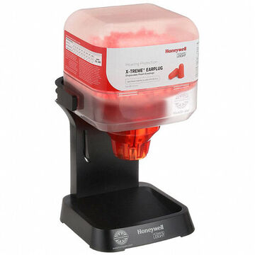 Dispenser Disposable Earplug, Orange, Foam