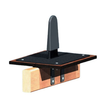 Roof Anchor Claw, 310 Lb Capacity, 9-1/2 In Lg, 4 In Wd, Stainless Steel