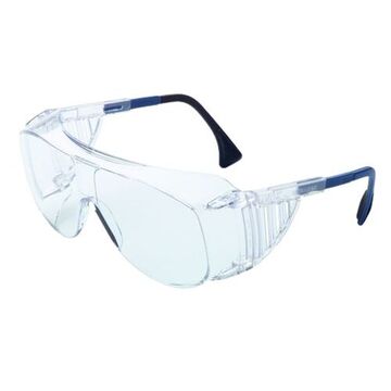 Safety Glasses, Medium, Uvextreme® Anti-Fog, Anti-Scratch, Clear, OTG, Clear