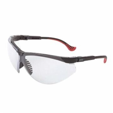 Safety Glasses, Uvextreme Anti-Fog, Wraparound, Silver