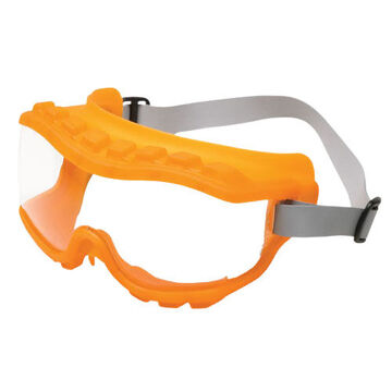 Goggles, Universal, Anti-Fog, Clear, Orange