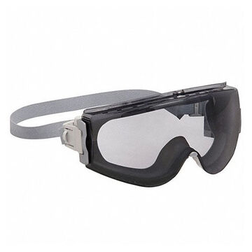 Chemical Splash/Impact Resistant Safety Goggles, Universal, Hydroshield Anti-Fog, Anti-Static, Anti-Scratch, Gray, Wraparound, Gray
