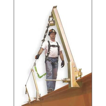 Lifeline Horizontal, 310 Lb Capacity, 120 Ft Lg, Galvanized Steel, Steel