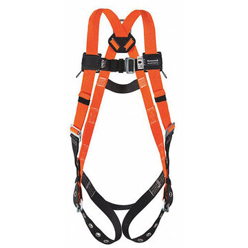 Harness Non-stretch, 2xl, 400 Lb Capacity, Orange, Polyester