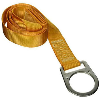 Sangle, capacité de 400 lb, polyester, jaune