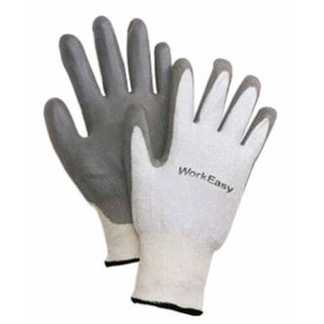 Gloves, Size 6/XS, Gray, Polyurethane