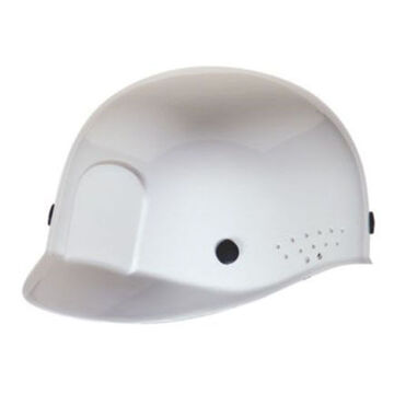 Bump Cap, Fits Hat 6-1/2 to 8 in, White, Polyethylene