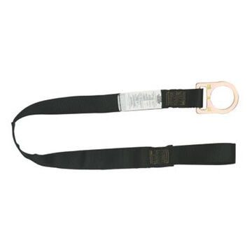 Connector Strap Concrete Anchorage, Polyester, Black