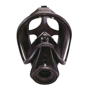 Mask Full-face, Medium, Rubber/kevlar®/speed-on, Black