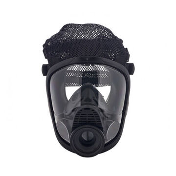 Respirator Full Facepiece, 8.386 In Size, Black
