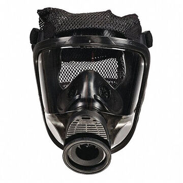 Respirator Full Facepiece, 8.386 In Size, Black