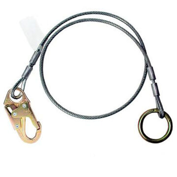 Cable Sling Anchorage Connector Extension, 12 Ft Lg