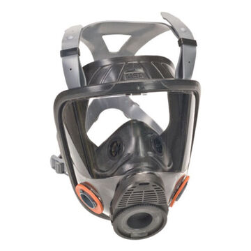 Respirator Full Facepiece, 8.386 In Size, Black