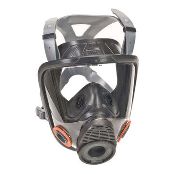 Respirator Full Facepiece, 8.386 In Size, Black
