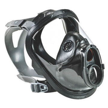 Respirator Full Facepiece, 8.386 In Size, Black