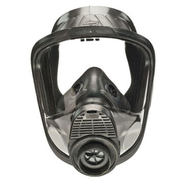Respirator Full Facepiece, 8.386 In Size, Black