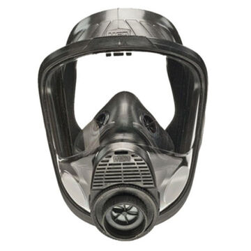 Respirator Full Facepiece, 8.386 In Size, Black