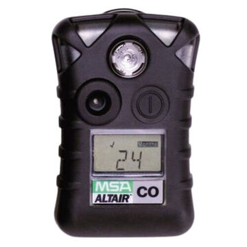Single Gas Detector, 0 to 500 ppm Detection, Lithium-Ion