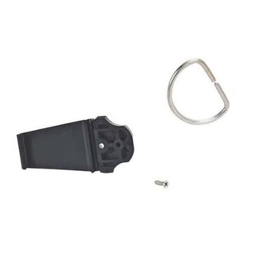 Belt Clip Replacement Kit, Plastic, Black