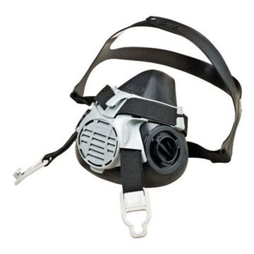 Respirator Half-mask, Large, Drop Down, Black