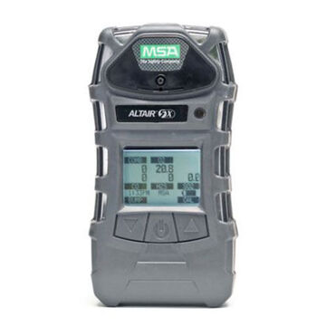 Multi Gas Detector, 0 to 100%, 0 to 30% Vol, 0 to 2000/10000 ppm, 0 to 200 ppm, Rechargeable Lithium-Ion or AA alkaline, Rugged Rubberized armor