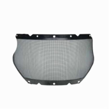 Mesh Visor, Gray, Steel Mesh, 15.394 in ht, 8.071 in ht