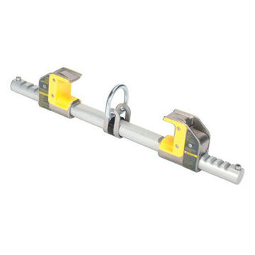 Lightweight Standard Beam Anchor, 400 lb Capacity, Fits Beam 4-13-1/2 in, Steel, 20.276 in lg