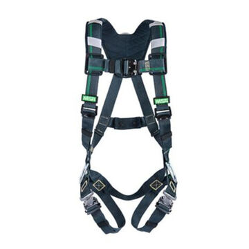 Harness Arc-flash Rated Full Body, Standard, 32.795 In Lg, 400 Lb Capacity, Black, Polyester