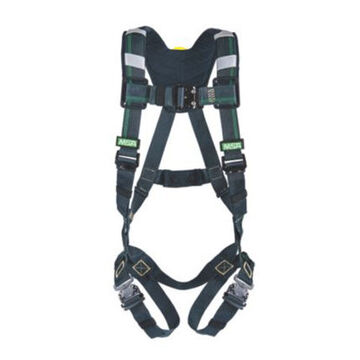 Harness Arc-flash Rated Full Body, Standard, 32.795 In Lg, 400 Lb Capacity, Black, Polyester