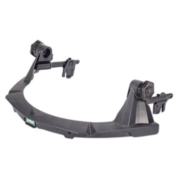 Frame Face Shield, Plastic, Black
