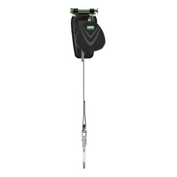 Fall Limiter Leading Edge Personal, 310 Lb Capacity, 1-leg, Black, Al36cl Snap Hook